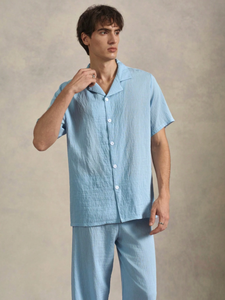 Men's Pajamas Bamboo Pajama Set Homewear Adult Soft <b>Pyjamas</b> Men Sleepwear Lounge Wear Pj Set <b>for</b> Men Sleepwear Supplier - Product Image 2
