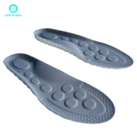 Loveinsoul 4D sport PU plein arc antibactérien anti-transpiration respirant haute élasticité Absorption des chocs fasciite plantaire semelle intérieure