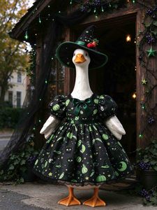 Conjunto de Disfraces de Ganso para Porche Navideño, Traje de Ganso para Jardín, Patio, Terraza, Decoración Exterior para Halloween y Festival de la Cosecha - Product Image 1