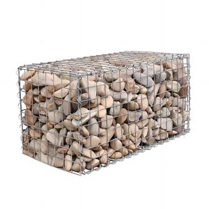 Paniers en gabion en treillis soudé galvanisé à haute résistance, remplis <span class=keywords><strong>de</strong></span> pierres, pour la construction et la rétention des sols - Product Image 3