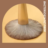 Ensemble de 13 pinceaux de maquillage professionnels de luxe en aluminium blanc avec logo personnalisé, vente en gros, étiquette privée