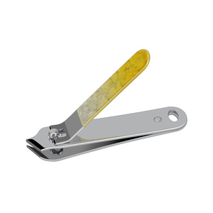 Gold Stainless Steel Nail Clippers 12.5 Mm Bevel Design For Toe Trimming Effortlessly - Product Image 3