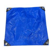 Bâche de protection souple et résistante 100 % enduite de PE, écologique, pour le transport industriel et le revêtement