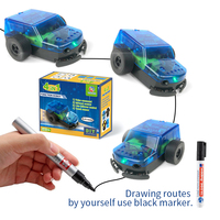 Innovador Proyecto Científico STEM, Kit de Robot 4 en 1 para Armar, Juguete de Ingeniería Motorizado de Plástico Natural Sostenible, Descubrimiento Interactivo