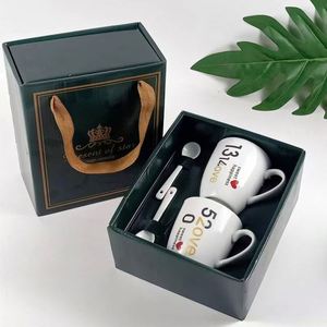 Promotional Luxury Business Gift Sets <b>Soft</b> Towel & Ceramic Mugs with Elegant Gift <b>Box</b> Office Souvenir - Product Image 2