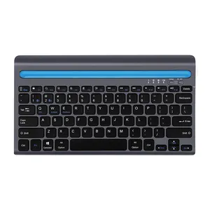 Teclado virtual de silicone sem fio, recarregável, mini teclado portátil, tablet, telefone