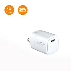 Produttore fornitore Mini caricatore Usb 20W vendita Amozan 2023 nuovo prodotto nuovo arrivo caricabatterie portatili per telefoni gan da 20w all'ingrosso