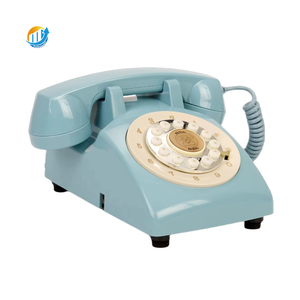 Téléphone <span class=keywords><strong>fixe</strong></span> rétro à fil, design créatif, style ancien, pour l'Europe - Product Image 4