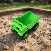 Camion à benne basculante en plastique pour enfants 195, jouet de construction à friction, pour bac à sable, emballé en BOPP