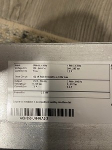 อะไหล่ไดรฟ์ VFD รุ่น ACH550UH07A52 ACH550-UH-07A5-2 ตัวแปลงความถี่ 7.5A 3 เฟส 240V - Product Image 1