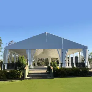 FEAMONT Luxury 20x30 20x40 50x30 Big White Large Outdoor Wedding Church Marquee Tent For 200 300 500 800 People Events Party