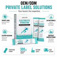 Usine ODM/OEM – Mélange de Boissons Électrolytiques Portables en Poudre (Sodium, Potassium, Magnésium) Saveur Citron-Lime en Sachet Individuel