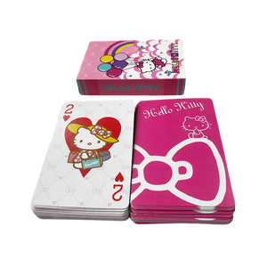 Cartes à Jouer Personnalisées Imprimées de Haute Qualité, Anime Mignon Rose, Papier Écologique, Échantillon <span class=keywords><strong>Gratuit</strong></span>, Logo Personnalisé, Designs Classiques de Dessins Animés - Product Image 5