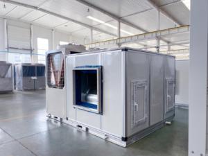 Sistem HVAC Rentang Operasi Luas R410A Unit Paket Atap AC DX untuk Hipermarket - Product Image 4