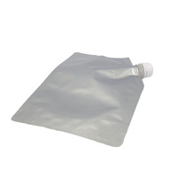 Pochettes souples en aluminium de 2L et 3L avec bec verseur et fermeture refermable pour whisky, vin, jus, bière, eau minérale