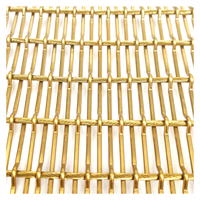 Grillage décoratif en acier ondulé à motifs variés, écran métallique antirouille pour balustrade de balcon de villa et ornement paysager
