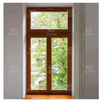 Diseño Gráfico de Ventanas de Madera de Teca, Ventanas de Madera Revestidas, Ventana de Madera con Apertura Exterior