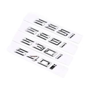 สติกเกอร์โลโก้รถยนต์สำหรับ <span class=keywords><strong>BMW</strong></span> 5ชุด530i 525i 535i 4โลโก้ท้ายรถการปรับเปลี่ยนดิจิตอลสีดำตกแต่งรถ - Product Image 2