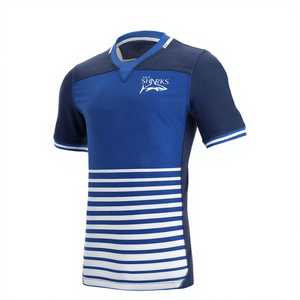 Maillot de football personnalisé pour homme XEEP XC-SU-60 en polyester respirant, imprimé par transfert thermique, séchage rapide, coupe ajustée classique, haute performance - Product Image 1