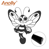 Anolly - Rollos de Vinilo Autoadhesivos de PVC de 0,61 x 50 m, 140 g, para Plotter de Corte, Superficie Mate y Brillante