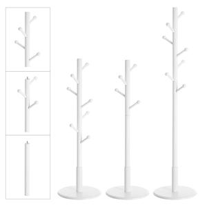 <span class=keywords><strong>VASAGLE</strong></span> 7 Crochets Fond Rond Bois Hall Arbre Blanc <span class=keywords><strong>Porte</strong></span>-<span class=keywords><strong>Manteau</strong></span> Debout - Product Image 5