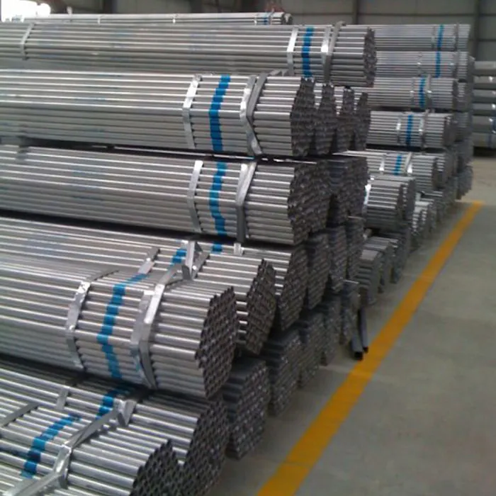 Hot Dip GI Galvanized Steel Pipe and Tubes Pre Galvanized Pipe for Construction