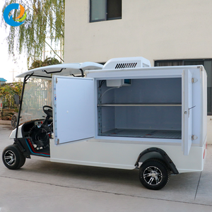 Carrito de Golf Robetaa Elevado para 2 Pasajeros con Contenedor Refrigerado, Carrito de Golf Eléctrico Club Car en Venta - Product Image 3