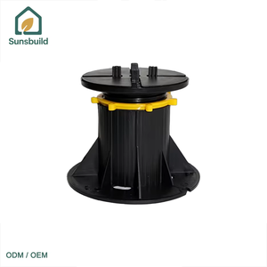 ขาตั้งพื้นปรับระดับได้ Sunsbuild สีดำเหลืองด้าน อุปกรณ์เสริมสำหรับปูพื้น ติดตั้งง่าย รับผลิตแบบ ODM OEM - Product Image 3