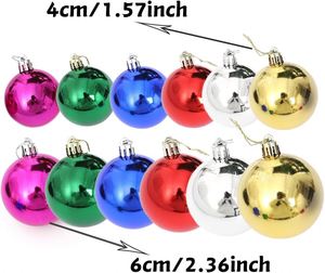 Boule de Noël en plastique incassable, imperméable, de haute qualité, écologique, à motif personnalisé, fabriquée à la main, prix d'usine, vente en gros, pas cher - Product Image 3