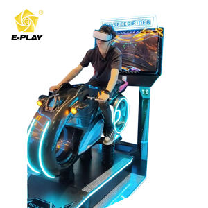Simulateur de course dynamique de moto VR pour parc d'attractions en plein air, console de jeu VR SPEED <span class=keywords><strong>RIDER</strong></span>, 15 <span class=keywords><strong>jeux</strong></span>, DPVR E3, produit très demandé - Product Image 2