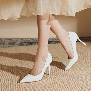 Chaussures tendance nude à talons hauts pour femmes 6CM/8CM/10CM - Product Image 5