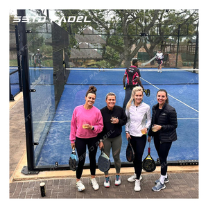Usine En Gros Panoramique Padel <span class=keywords><strong>Squash</strong></span> <span class=keywords><strong>Court</strong></span> Instantané Sports <span class=keywords><strong>De</strong></span> Plein Air Paddle Tennis <span class=keywords><strong>Court</strong></span> Cancha <span class=keywords><strong>De</strong></span> Padel - Product Image 1