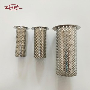 Tube en acier inoxydable perforé, maille métallique ronde, filtre en maille métallique, tubes filtrants - Product Image 3