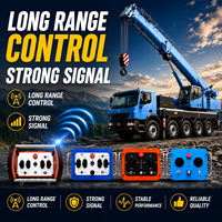 Kit de télécommande sans fil longue portée facile à utiliser pour montage de poteaux, compatible avec les enrouleurs de câbles