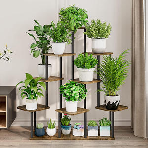Suoernuo 6-Hai Lớp Thép Hoa Đứng Nồi Đứng Hoa Đứng Nhà Cung Cấp Trong Nhà Và Ngoài Trời Hoa Hiển Thị Tổ Chức Lưu Trữ Giá - Product Image 3