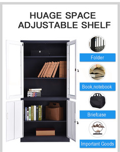 Youbai Laminate cung cấp hàng đầu treo tường cà phê Bar nhân viên Tủ hồ sơ - Product Image 2