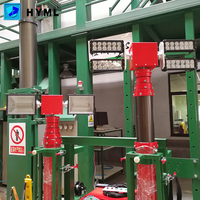 Mât d'éclairage LED vertical en aluminium pour véhicule de pompiers, 5 m, série AN5, portable pour extérieur