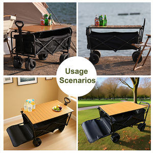 Mesa <span class=keywords><strong>de</strong></span> comedor plegable con diseño <span class=keywords><strong>de</strong></span> rollo <span class=keywords><strong>de</strong></span> huevo <span class=keywords><strong>de</strong></span> acero al carbono <span class=keywords><strong>de</strong></span> alta resistencia para acampar al aire libre, Picnic para <span class=keywords><strong>Camper</strong></span> Van RV Trailer - Product Image 5