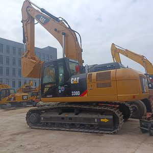 รถขุด CAT 330D ขนาดใหญ่ 33 ตัน พร้อมบุ้งกี๋ขุดขนาด 1.65 ลูกบาศก์เมตร รถขุดตีนตะขาบมือสอง - Product Image 1