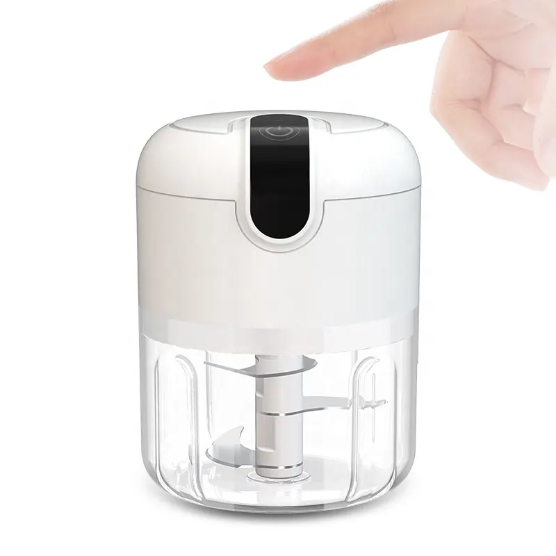 Cordless Powerful Manual Handheld Hand Portable Garlic Slicer Onion Vegetables Electric Mini Food Chopper And Food Processor