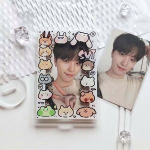 Porte-cartes photo en acrylique personnalisé, imprimé double face, porte-cartes en plastique pour collection de photos, pour la décoration - Product Image 6
