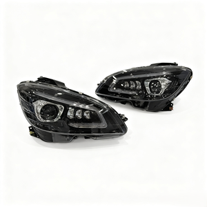 Phare pour Mercedes Benz Classe <span class=keywords><strong>C</strong></span> W204 2007-2010 Assemblage Lentille Modifiée Pièces De Voitures Feux Avant Accessoires Auto - Product Image 2