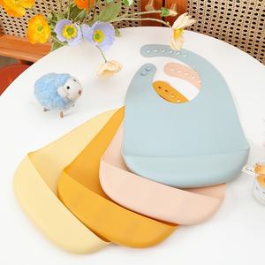 ผ้ากันเปื้อนซิลิโคนกันน้ำสำหรับเด็กปรับเปลี่ยนได้ตามต้องการจาก Hailian lyjenny - Product Image 4