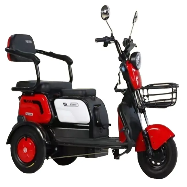 Three Wheel Motorcycle Electro-Tricycle / Philippines Hot Sale Three Wheels Adult Electric Scooter Tricycle