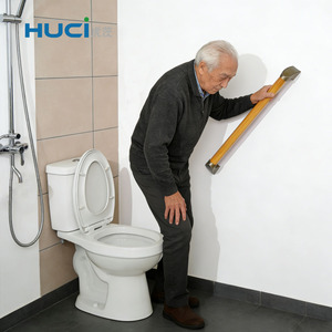 Aluminiumlegierung Hochfester Wasserdichter Rutschfester Umweltfreundlicher Sicherheits-Haltegriff für Badezimmer, Küche und Krankenhaus - Product Image 1