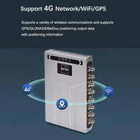 RS232/RS485/USB/WIFI/POE Sistema operativo Android Lector RFID 8 puertos 15M Gestión de inventario de largo alcance UHF RFID Lector fijo