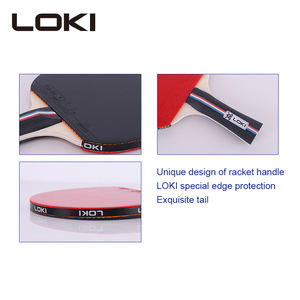 Loki Ensemble <span class=keywords><strong>de</strong></span> tennis <span class=keywords><strong>de</strong></span> table en bois professionnel Ensemble <span class=keywords><strong>de</strong></span> batte <span class=keywords><strong>de</strong></span> <span class=keywords><strong>ping</strong></span>-<span class=keywords><strong>pong</strong></span> 3balles Offre Spéciale <span class=keywords><strong>Raquette</strong></span> <span class=keywords><strong>de</strong></span> table <span class=keywords><strong>de</strong></span> tennis à bas prix adaptée aux débutants - Product Image 4