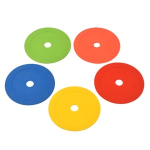 Discos de Entrenamiento de Fútbol Mini de TPR Duradero de 15.2 cm, Marcadores de Agilidad, Ejercicios de Fútbol, Multicolor, Logotipo Personalizado, Uso en Exteriores, Multideportivo - Product Image 3