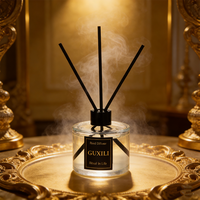 Diffuseur d'arômes haut de gamme pour la maison de 200 ml avec bâtonnets, sans flamme, sans eau ajoutée, sans alcool, diffuseur à bâtonnets, étiquettes personnalisées, KeepAirFreshDiffuser