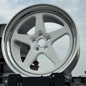 ล้อรถแข่งแบบสั่งทำพิเศษ 2 ชิ้น ขนาด 18 19 20 21 22 นิ้ว 5x120 5x112 ขอบลึก สำหรับอัพเกรดรถเบนซ์ - Product Image 3